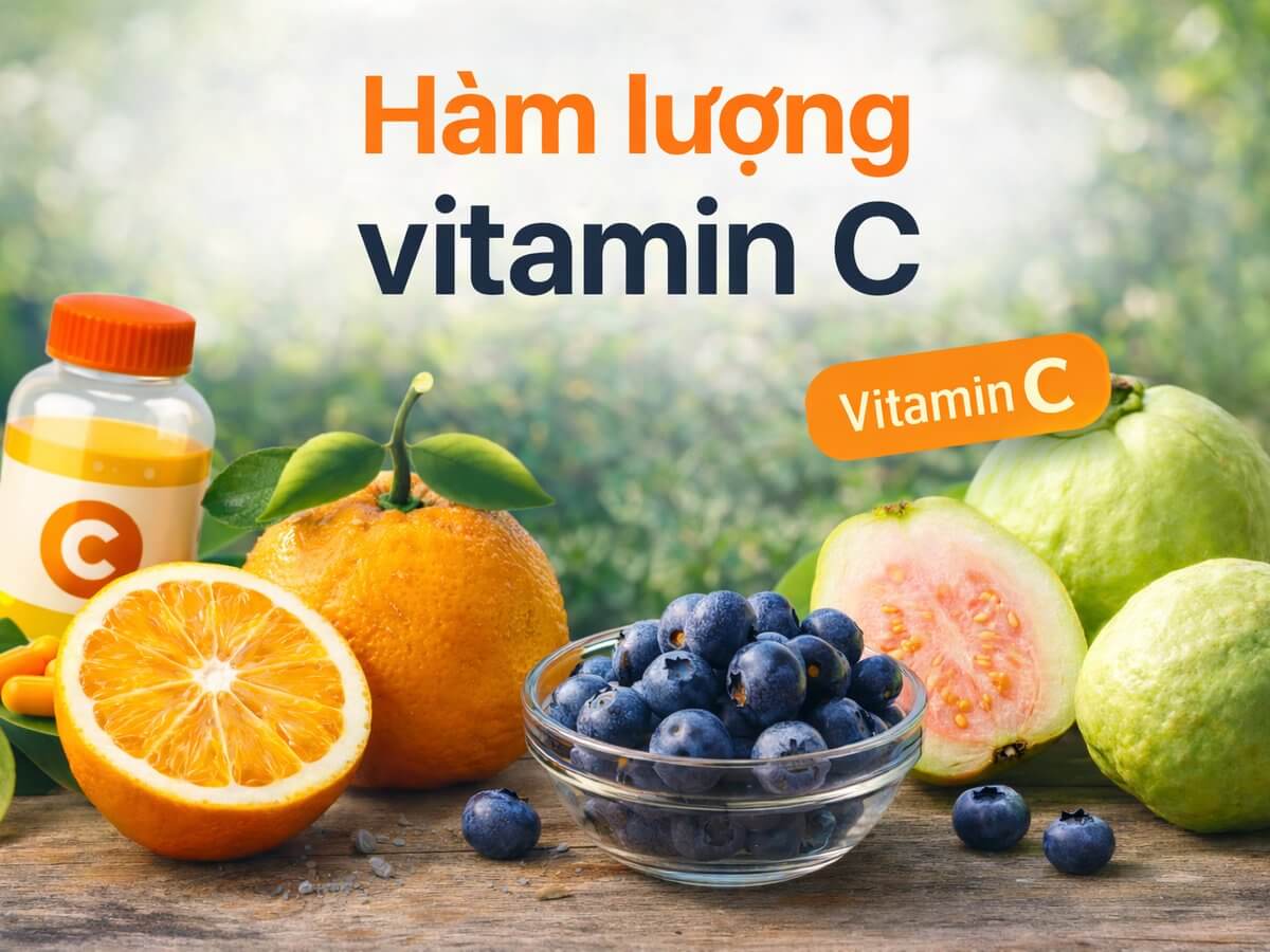 So sánh Vitamin C: cam sành và các thực phẩm “giàu C” như ổi, việt quất…