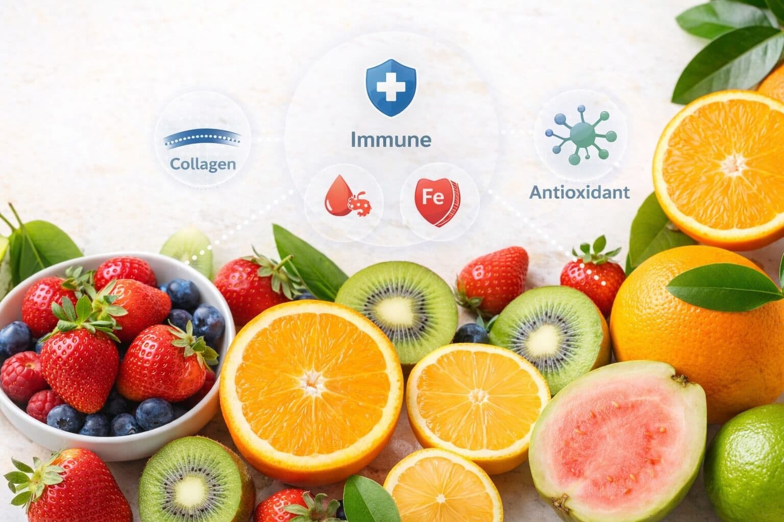 Vitamin C là gì? Tác dụng chính và vì sao cơ thể không tự tạo được